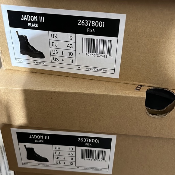 DR. MARTENS JADON III PISA LEATHER PLATFORM BOOTS MSRP$250 RARE FIND - Picture 6 of 14